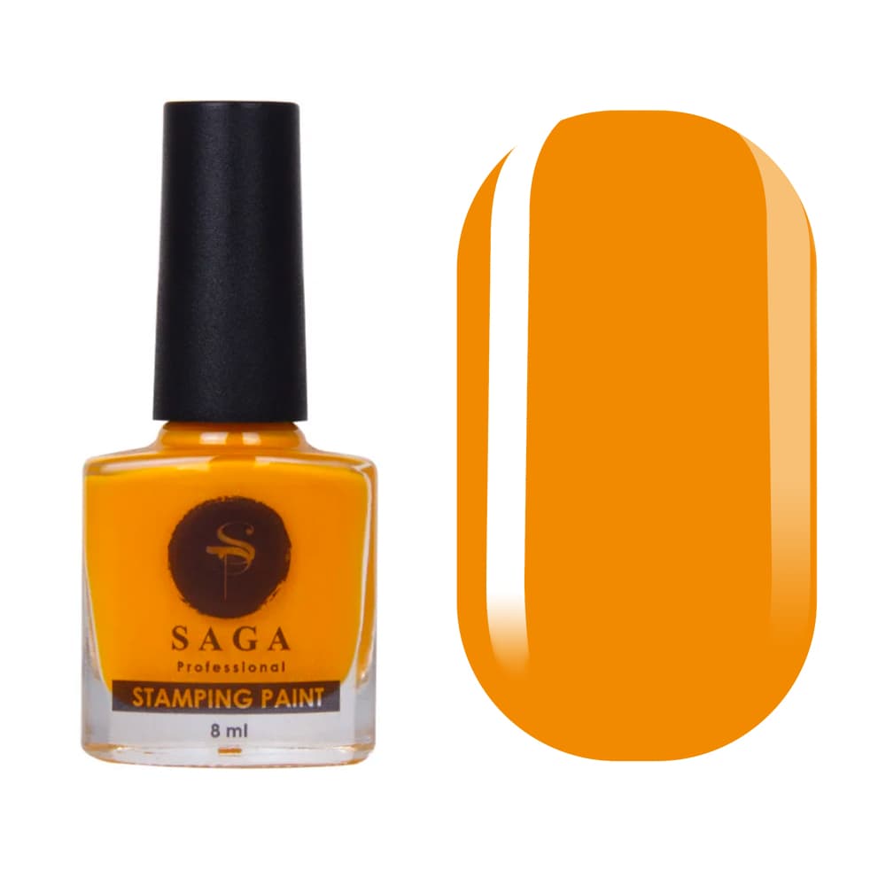 SAGA professional лак фарба для стемпінгу 15 шафрановий — фото 1