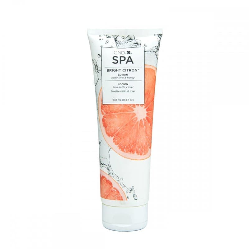Лосьон увлажняющий для рук и ног CND SPA Bright Citron Lotion, 248 мл — фото 1