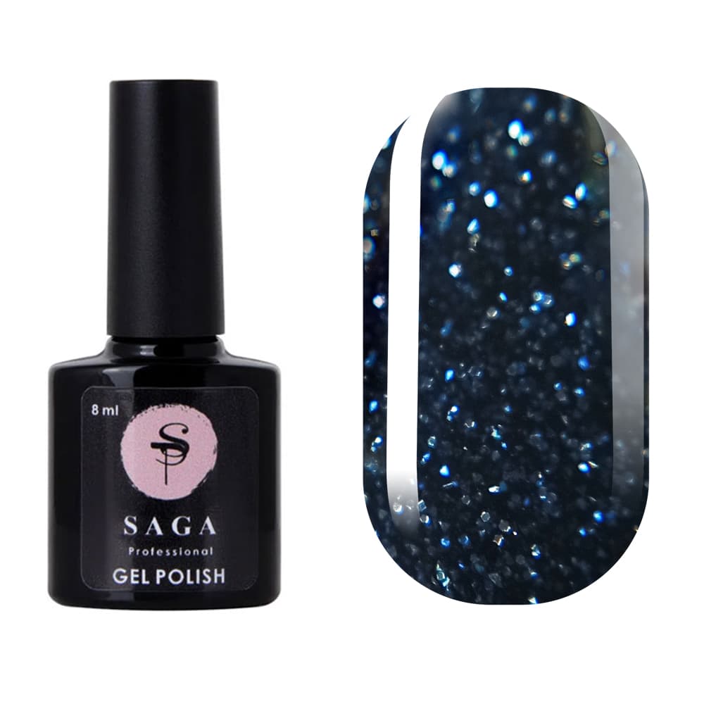 Гель-лак Saga Professional Fiery gel № 27 світловідбивний, 8 мл — фото 1