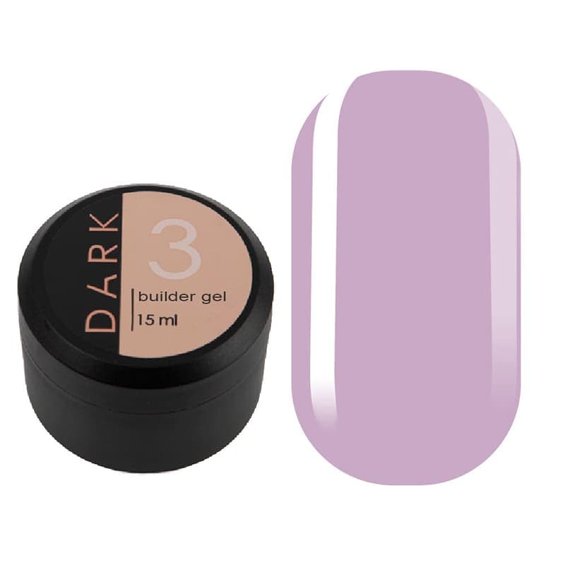DARK Builder Gel №3, 15 ml — фото 1