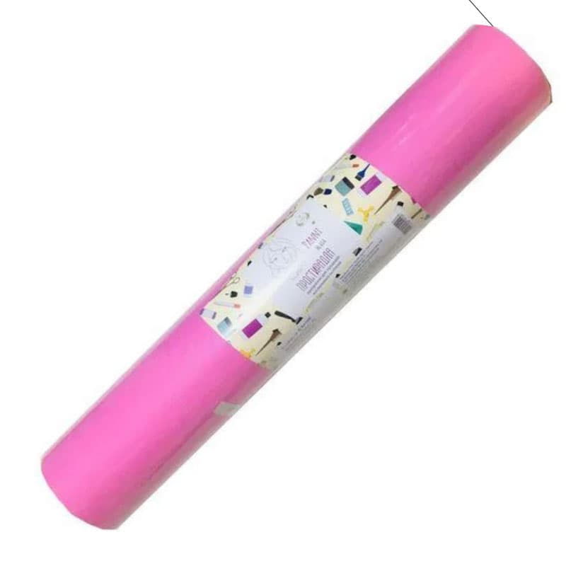 Простирадло одноразове Doily Рожеве 20 г/м2,шир. 0,6\100 м — фото 1