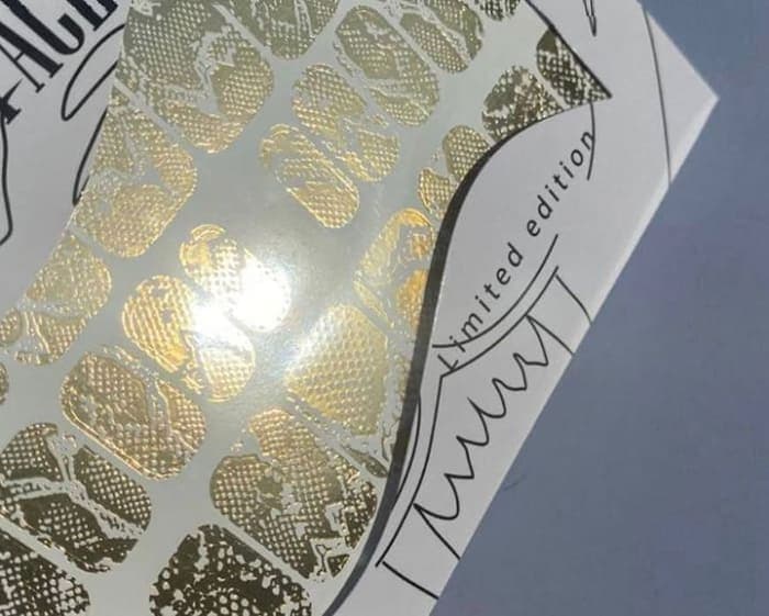 Стікери Stickersspace на липкій основі Gold — фото 1