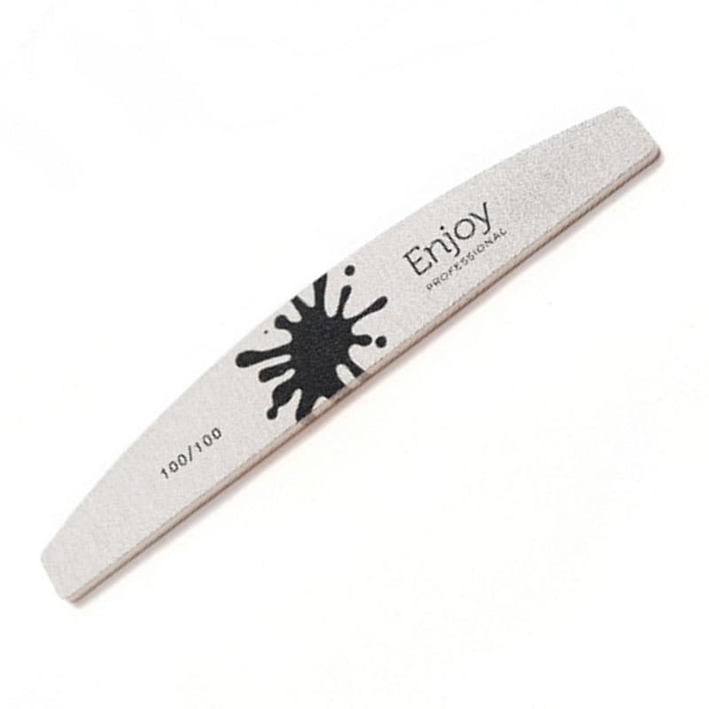Пилка для нігтів Місяць 100/100 (ZF303),Enjoy — фото 1