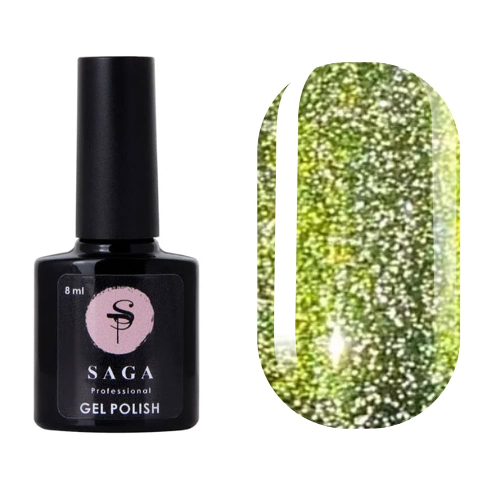 Гель-лак Saga Professional Cat Chameleon № 13 світловідбивний, 8 мл — фото 1