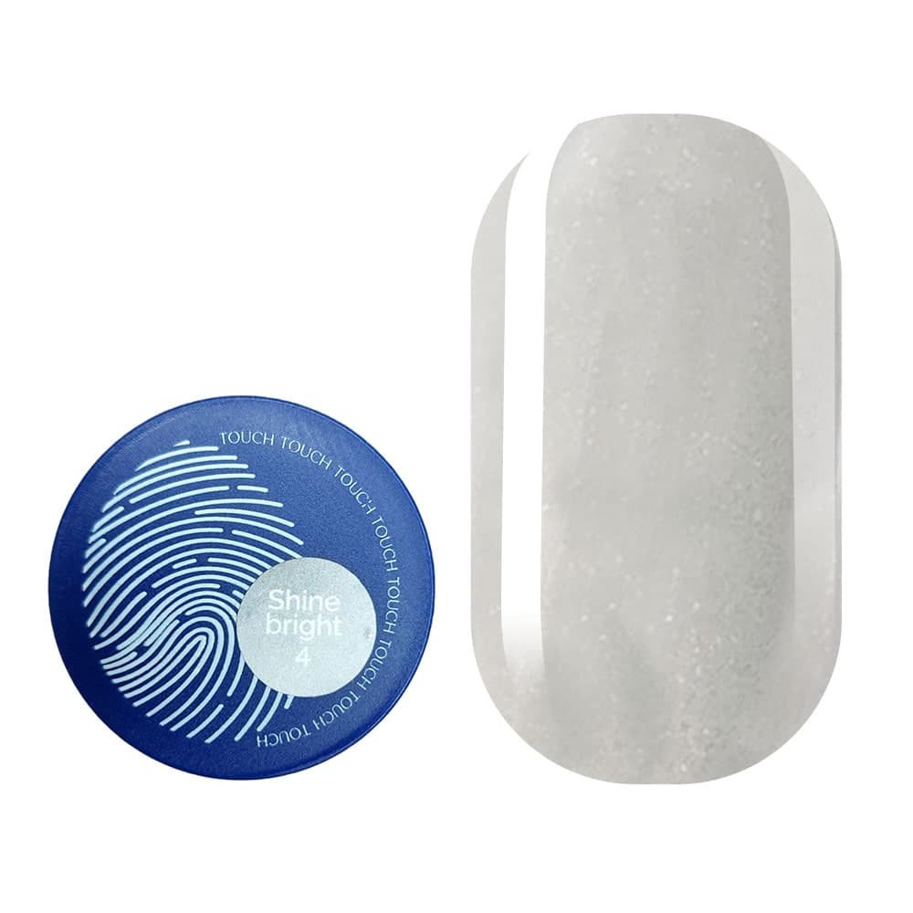 Touch Builder Gel Shine Bright №4, 15 мл (без кисточки) — фото 1