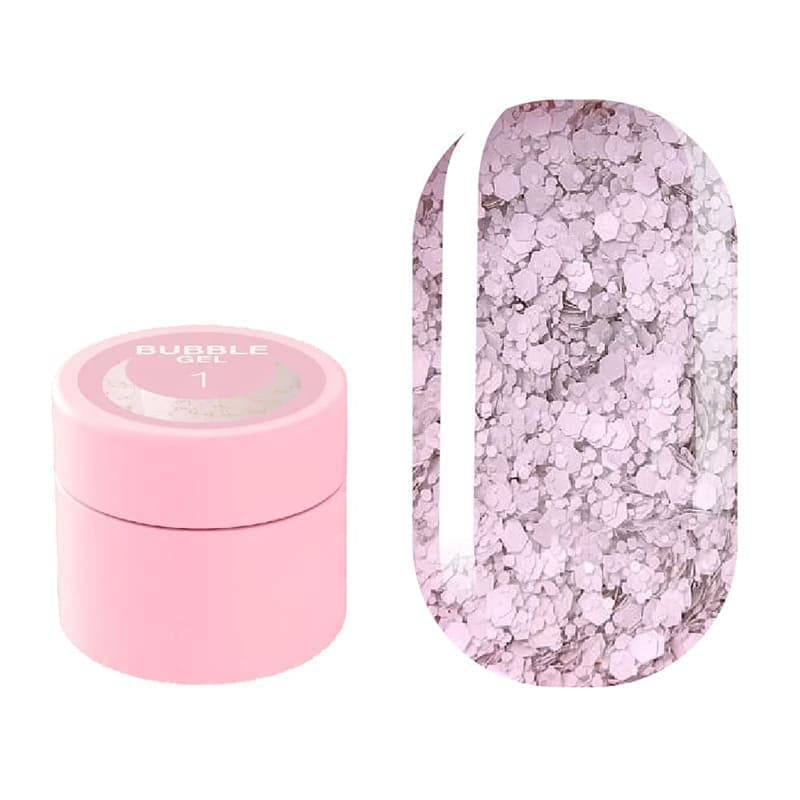 Гель LUNA Bubble Gel №1, 5 мл — фото 1