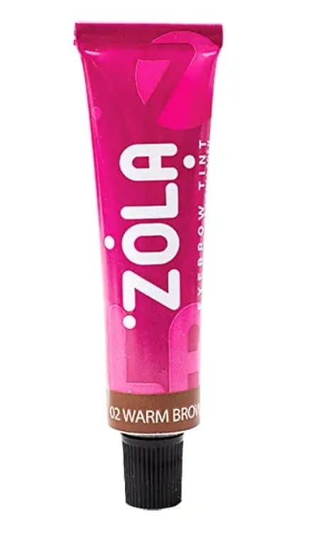 Фарба для брів ZOLA із колагеном Eyebrow Tint With Collagen Warm Brown, 15ml — фото 1