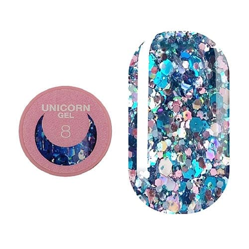 Гель LUNA Unicorn Gel №8, 5 мл — фото 1