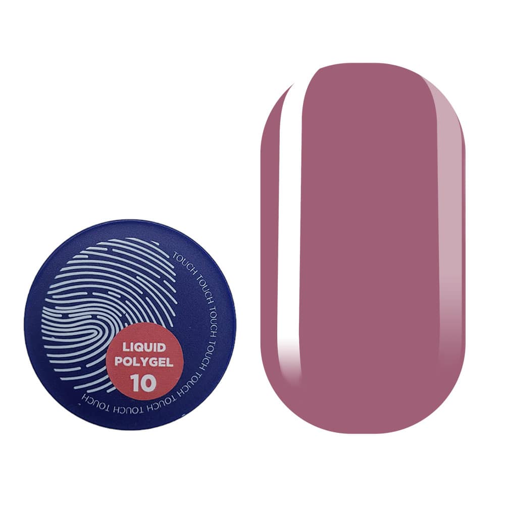 Полігель Touch liquid polygel №10, 15 мл — фото 1