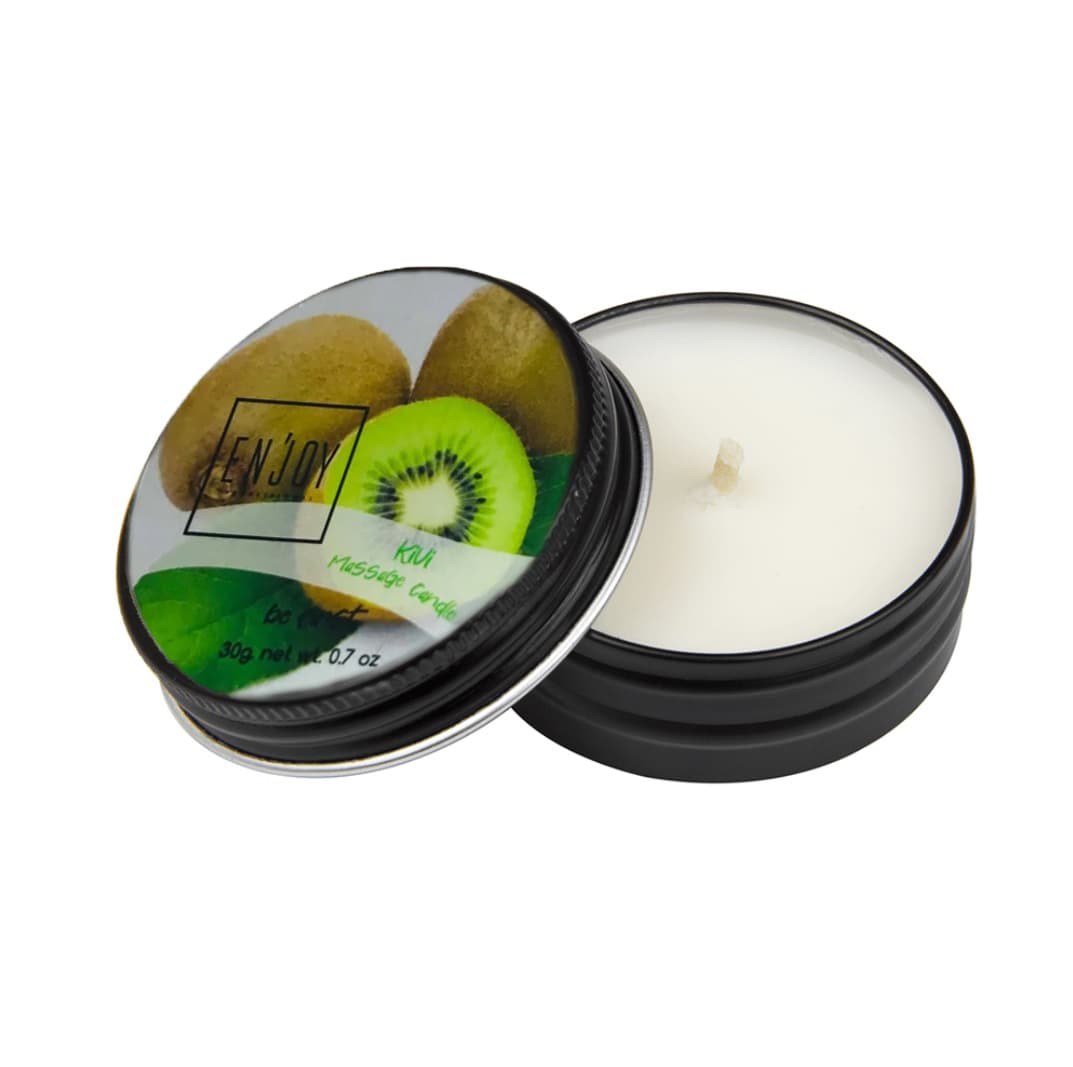 Масажна свічка Enjoy Professional ківі, 30 г. — фото 1