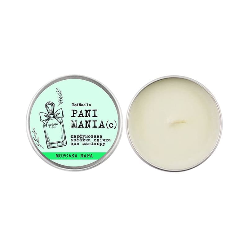 Парфумована масажна свічка PANI MANIA, Морська мрія, 30 мл — фото 1