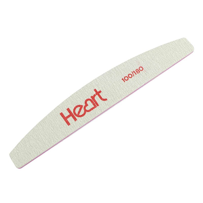 Пилка для нігтів HEART Half 100/180 — фото 1