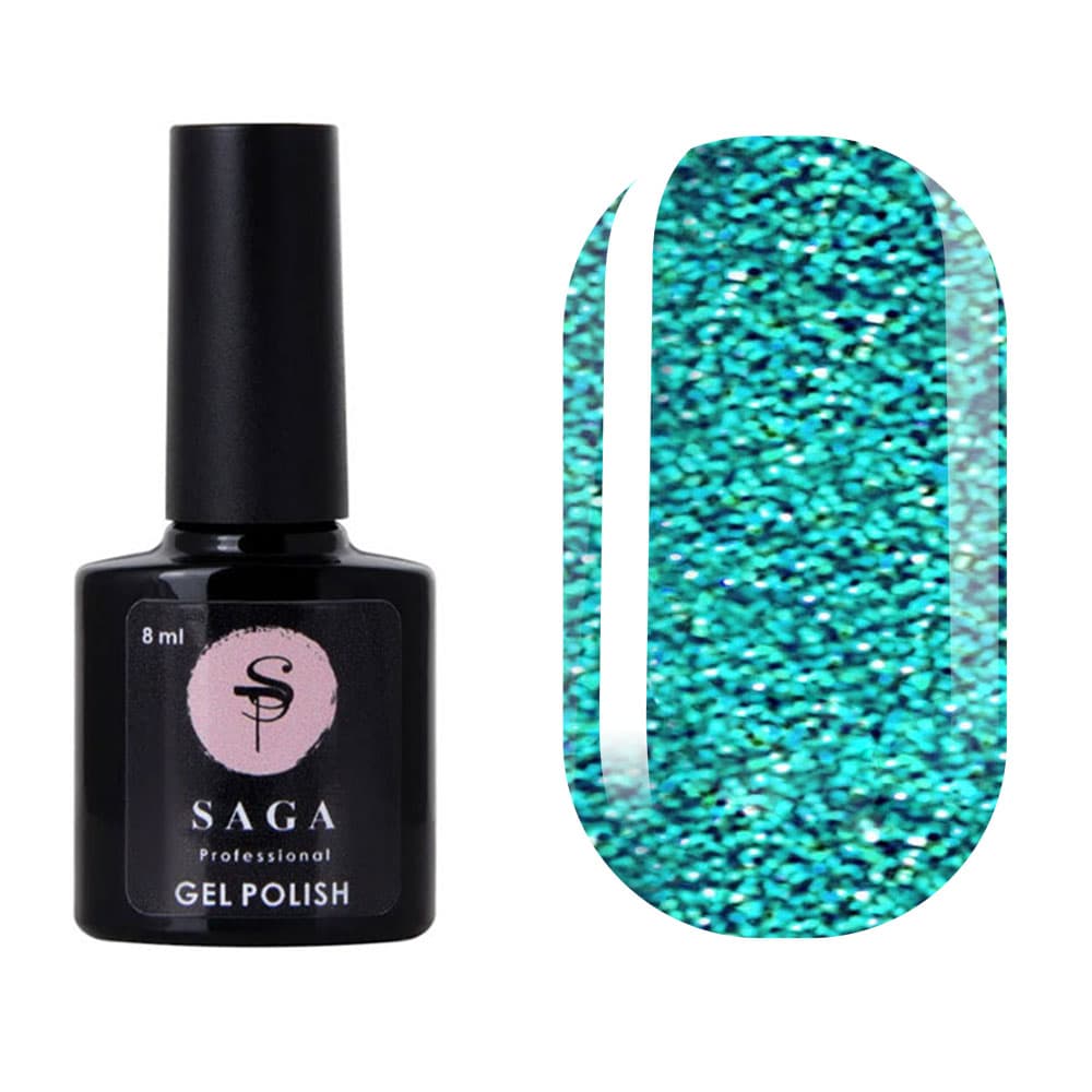 Гель-лак Saga Professional Fiery gel № 7, 8 мл — фото 1