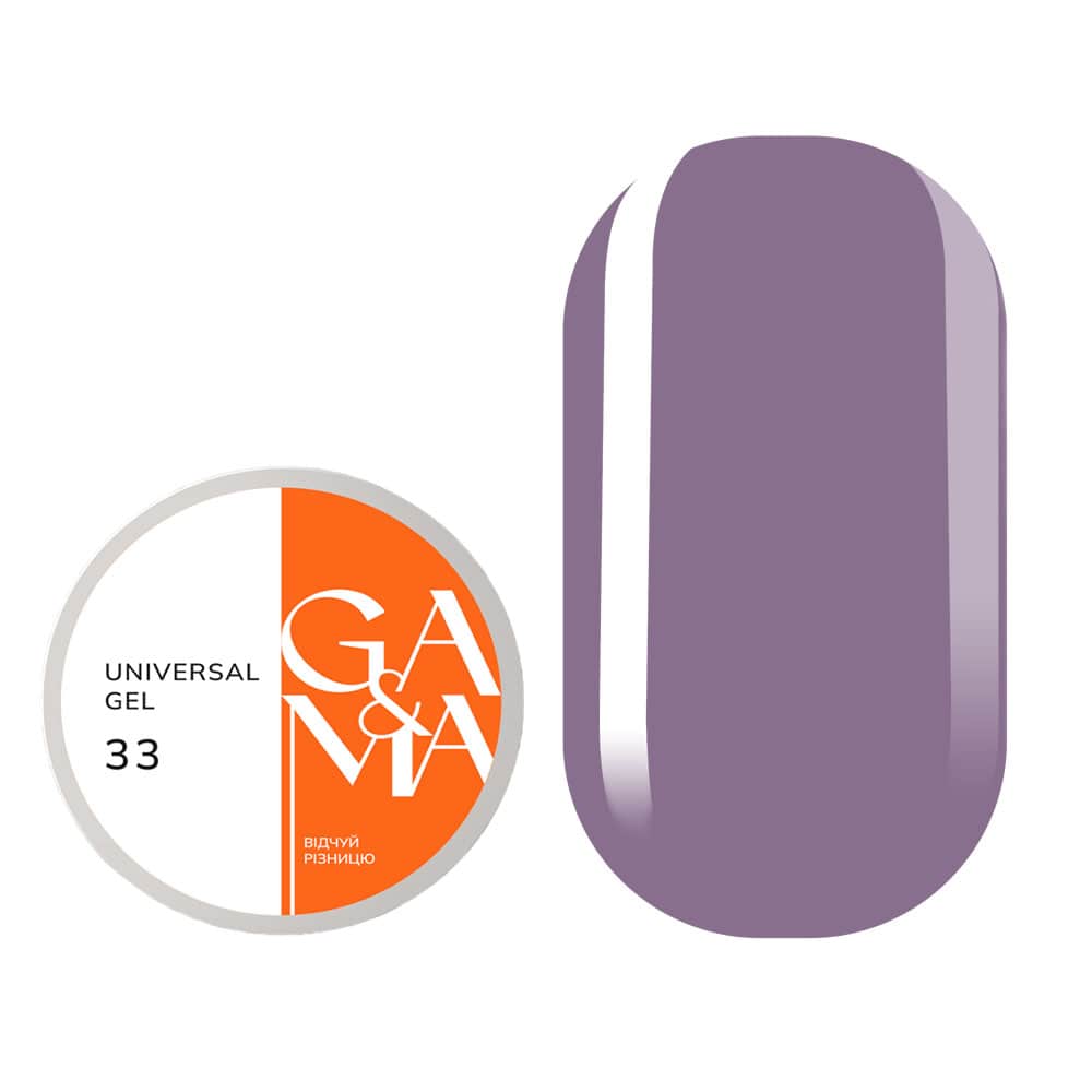 Жидкий гель Ga&Ma Universal gel №33, 15 мл — фото 1