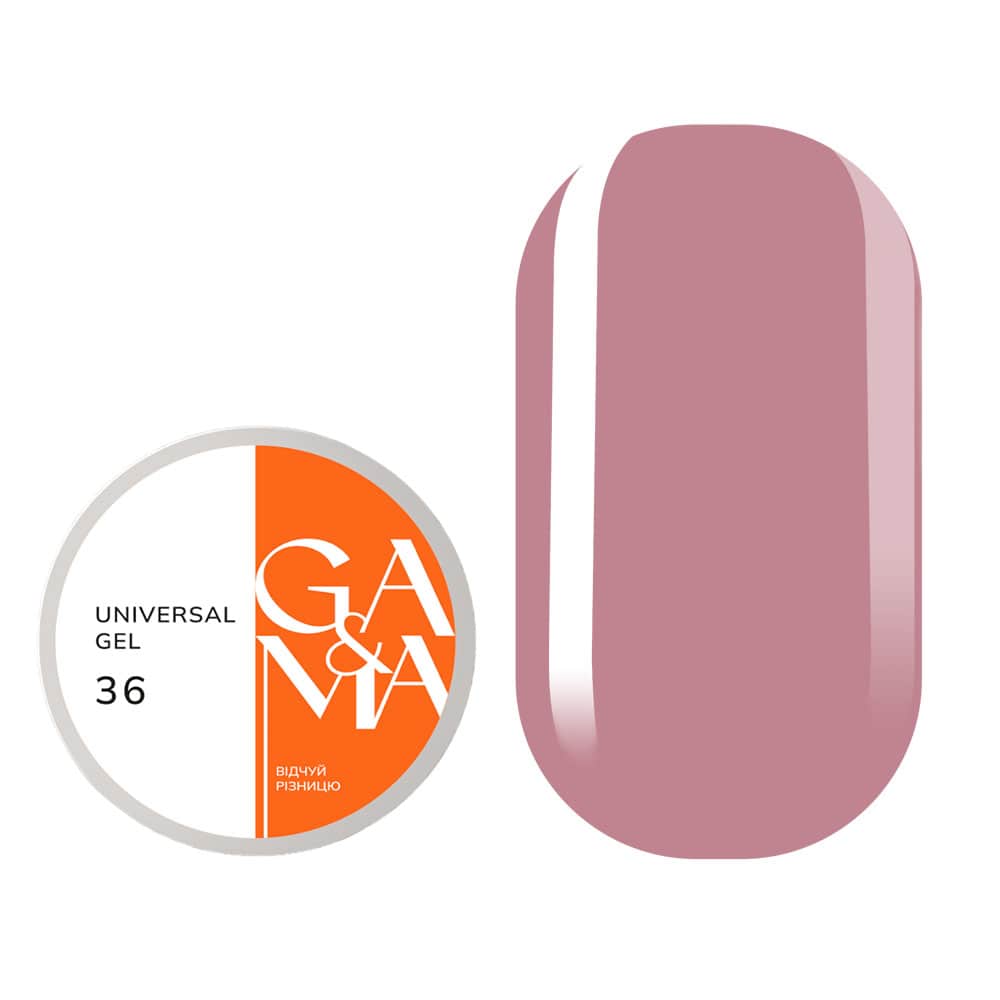 Жидкий гель Ga&Ma Universal gel №36, 30 мл — фото 1