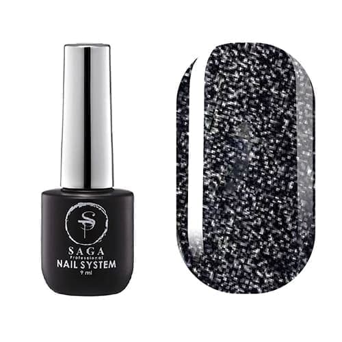 Гель-лак Saga Professional Fiery gel № 44 світловідбиваючий, 8 мл — фото 1