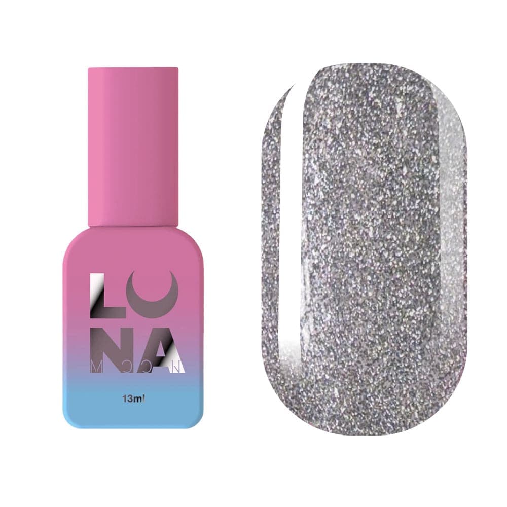 Топ для гель-лака LUNA Flash Silver, 13 мл — фото 1