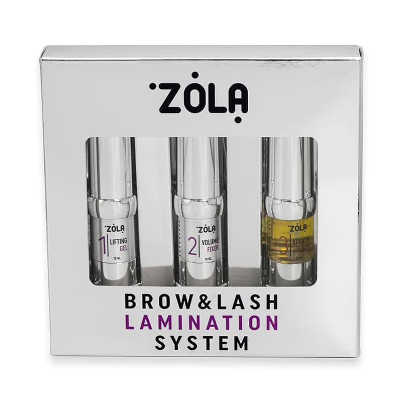 Набір для ламінування ZOLA Brow&Lash Lamination System — фото 1