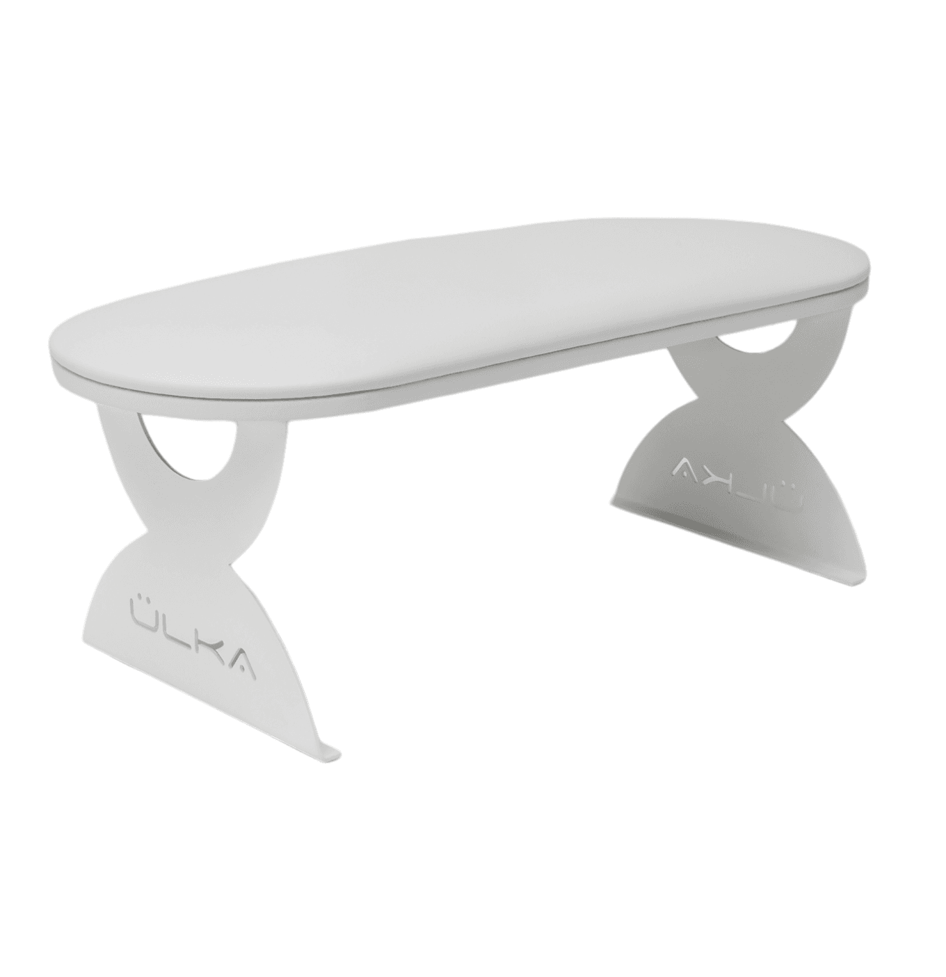 Підставка під руки ULKA 2, для манікюру, біла (6,3 х13) — фото 1