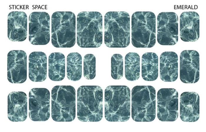 Стикеры Stickersspace на липкой основе Emerald — фото 1