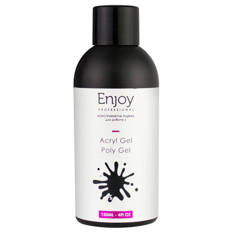 Enjoy конструююча рідина для роботи з Acryl-Poli Gel, 150 мл — фото 1
