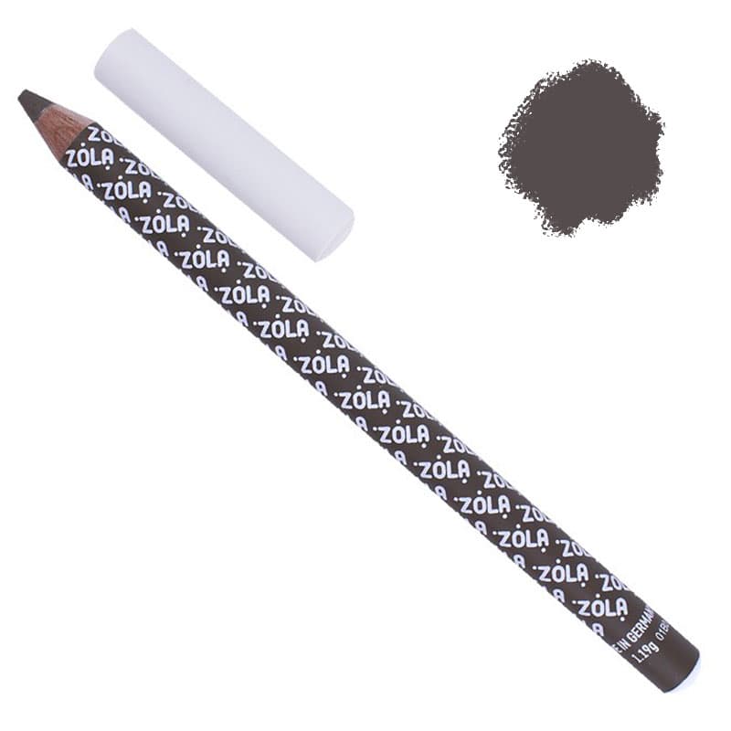 ZOLA Олівець для брів пудровий Powder Brow Pencil (Taupe Brown) — фото 1