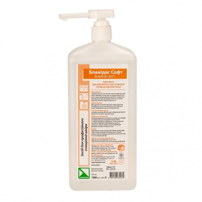 Бланідас Софт - антисептичний засіб, 1 л — фото 1