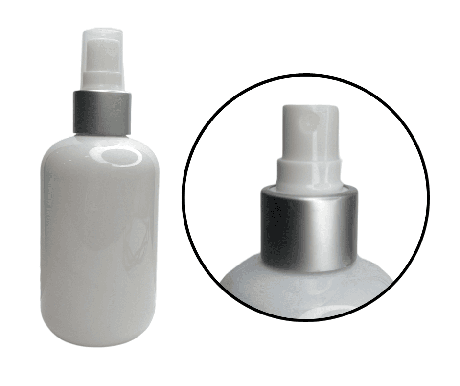 Бутылочка пустая с распылителем Оливия белая, 200 мл — фото 1