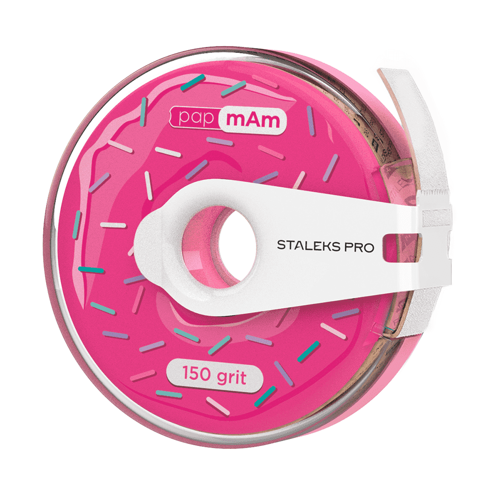 Змінна файл-стрічка біла papmAm STALEKS PRO EXPERT 150 грит — фото 1