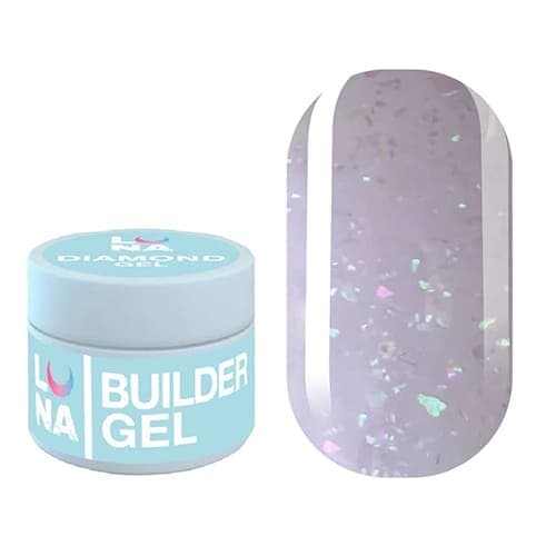 Гель для нарощування LUNA Diamond gel 9, 15 мл — фото 1