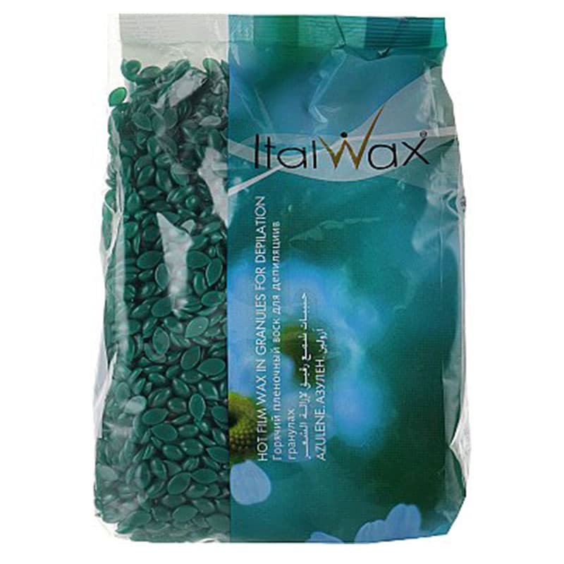 Гарячий віск «Азулен» в гранулах ItalWax, 1 кг — фото 1