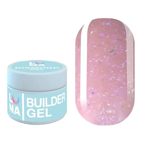 Гель для нарощування LUNA Diamond gel 11, 15 мл — фото 1