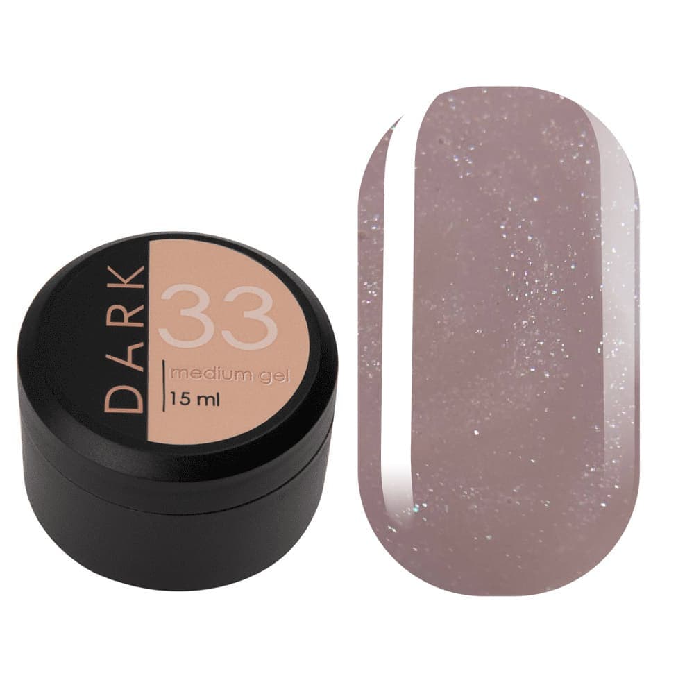 DARK Medium Gel №33, 15 мл, без пензлика — фото 1