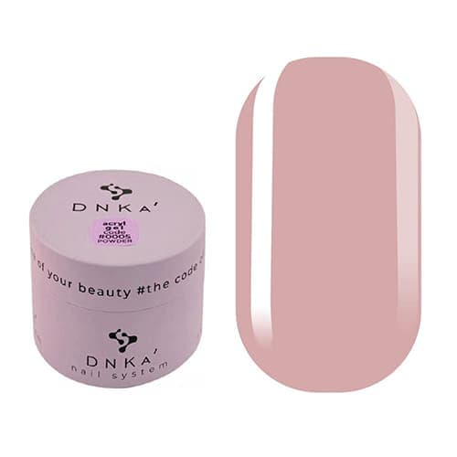 Акрил-гель DNKa №5 Powder рожевий, 30 ml — фото 1