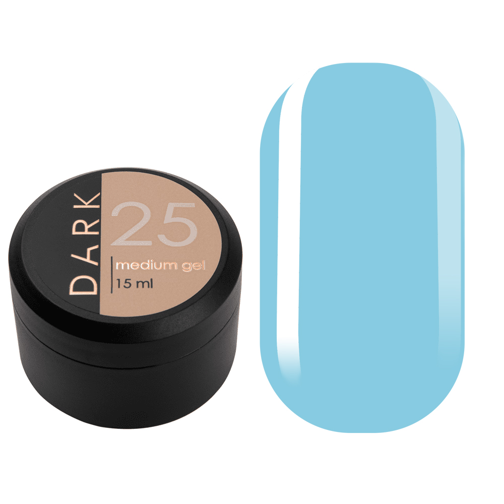 DARK Medium Gel №25, 15 мл, без пензлика — фото 1