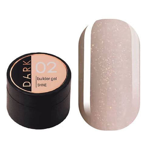 DARK Builder Gel Shine №2, 15 ml — фото 1