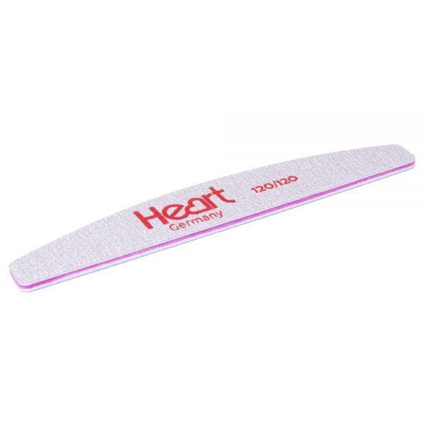 Пилка для ногтей HEART Half 120/120 — фото 1