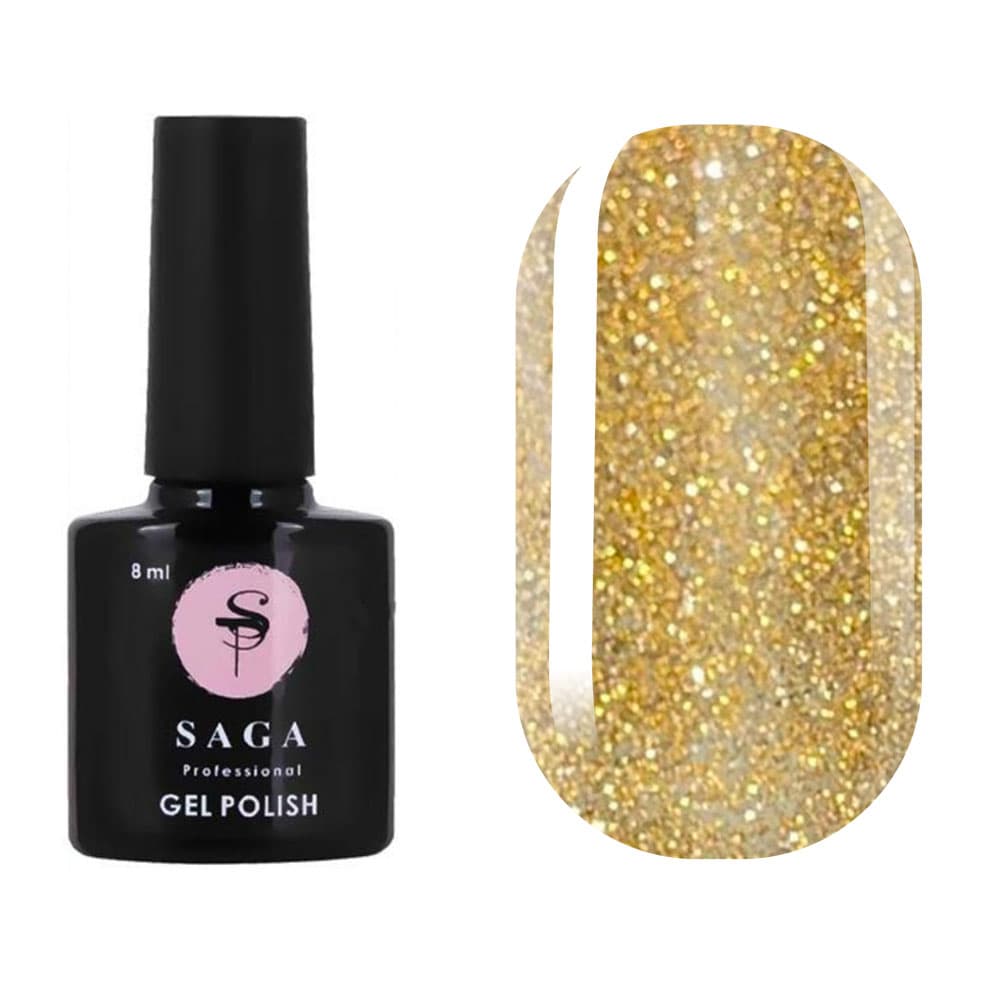 Гель-лак Saga Professional Fiery gel № 6, 8 мл — фото 1