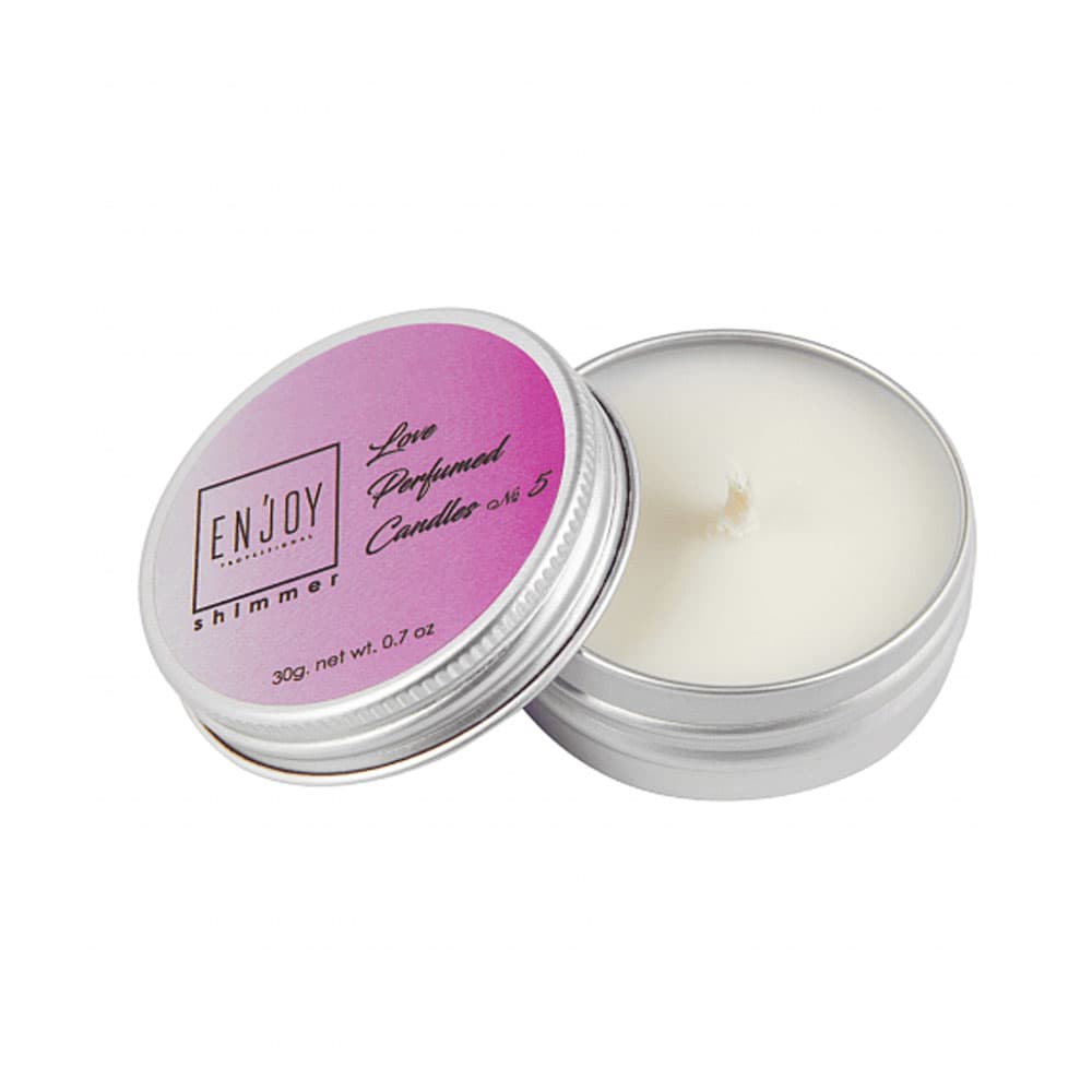 Свеча массажная парфюмированна Shimmer Enjoy №5 Love, 30 г — фото 1
