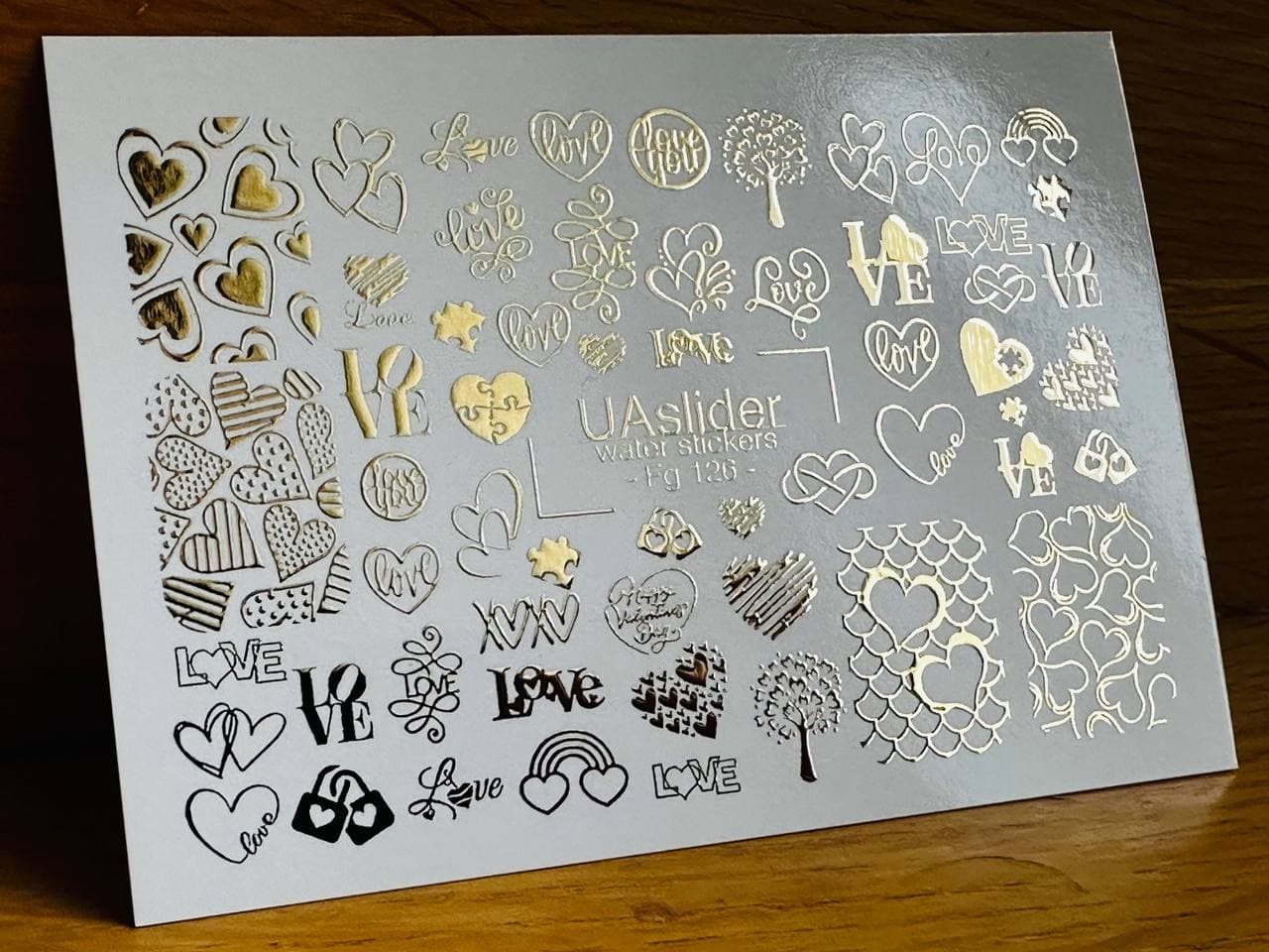 UAslider слайдер-дизайн для ногтей FG-126 — фото 1