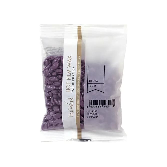 Воск в гранулах ItalWax Слива, 100 г. — фото 1