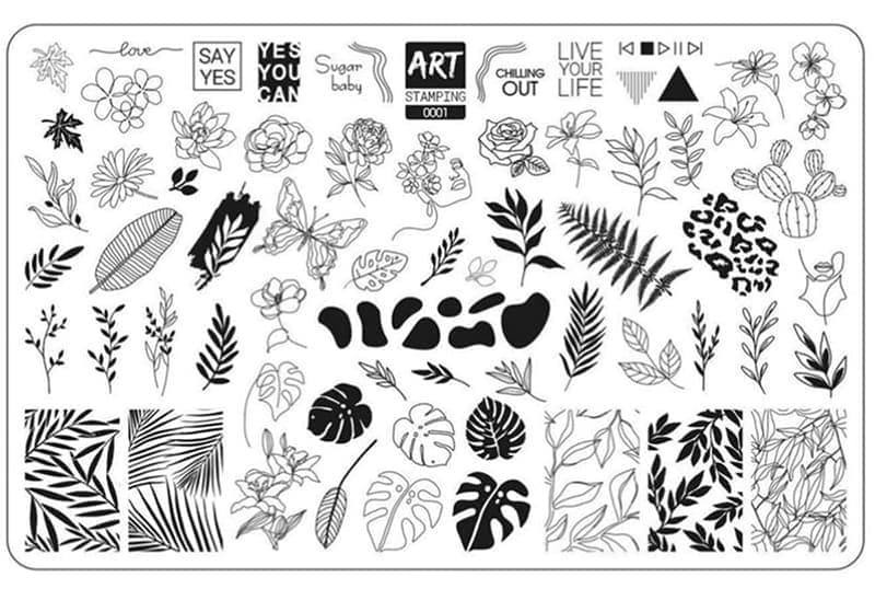 Пластина для стемпінгу Art Stamping №1
— фото 1