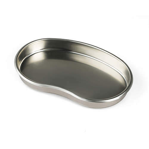 Лоток металлический для инструмента овальный (средний) — фото 1