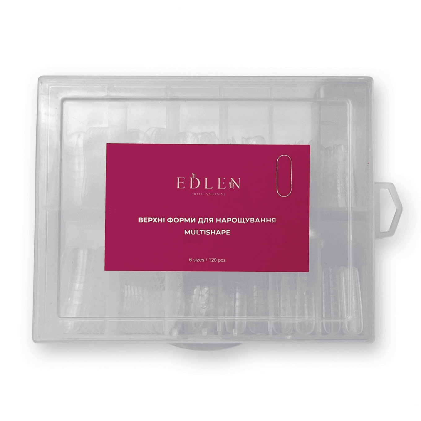Верхние формы для наращивания Edlen, Multishape (универсальные), 120 шт — фото 1