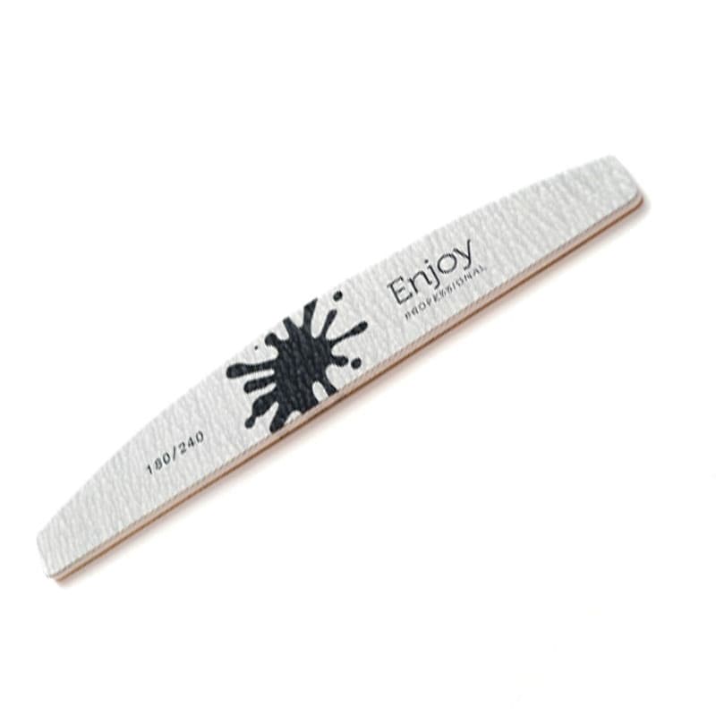 Пилка для нігтів Місяць 180/240 (ZF303),Enjoy — фото 1