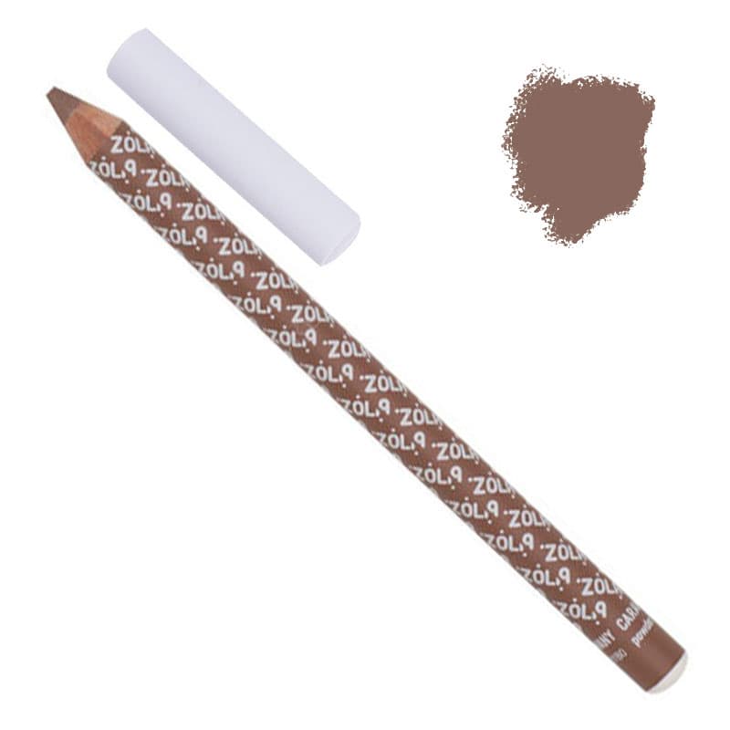 ZOLA Олівець для брів пудровий Powder Brow Pencil (Caramel) — фото 1
