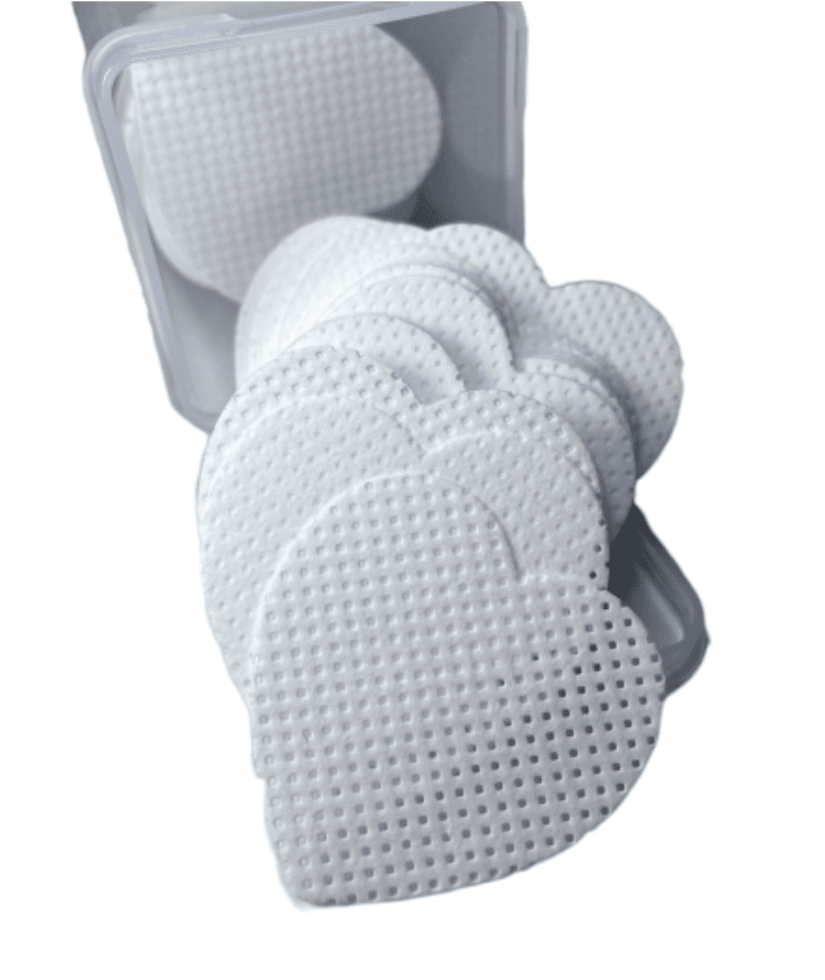 Салфетки безворсовые LillyBeaute в стакане, белое сердце, 200 шт — фото 1