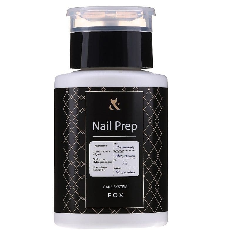Знежирювач для нігтів F.O.X Nail Prep, 80 мл — фото 1