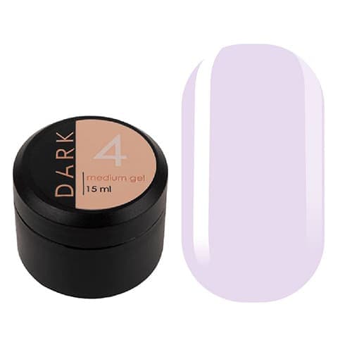 DARK Medium Gel №4, 15 мл, без пензлика — фото 1