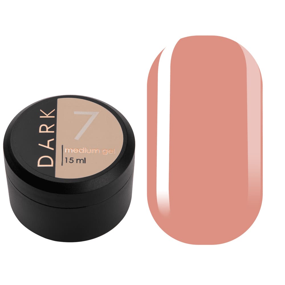 DARK Medium Gel №7, 15 мл, без пензлика — фото 1